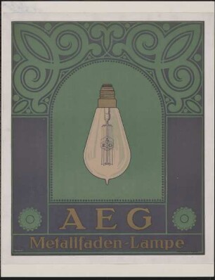 AEG Metallfaden-Lampe