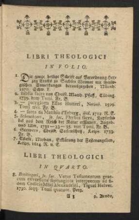 Libri Theologici