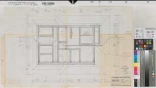 Burgsteinfurt (Steinfurt) Amtsgericht Wohnhaus Fundamente, Erdaushub 1961 o.M. 45 x 72 Pause Staatshochbauamt Münster Regierung Münster Nr. 34059