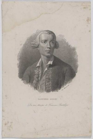 Bildnis des Gasparo Gozzi