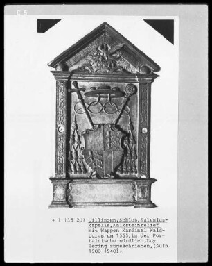 Wappen des Kardinals Otto von Waldburg