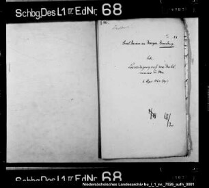 Schuldensachen der Margrete Brockdorp, Levin de Wendt betr. Loskündigung auf Haus Arensburg, Cordt Mestemaker