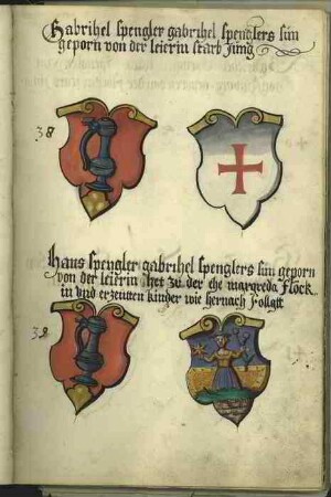 (38) Gabrihel Spengler und (39) Hans Spengler
