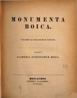 Monumenta Boica. 43 = Collectio nova 16, Monumenta Episcopatus Wirziburgensis : 1370 - 1385