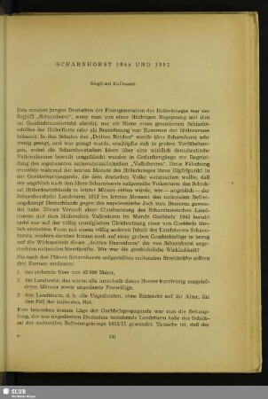Scharnhorst 1945 Und 1952