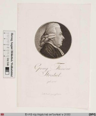 Bildnis Georg Theodor Strobel