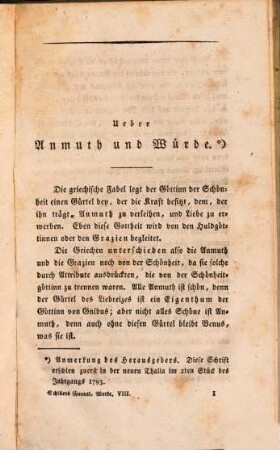 Friedrich von Schillers sämmtliche Werke. 8,1