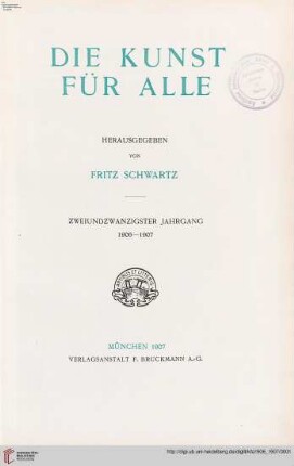22: Die Kunst für alle: Malerei, Plastik, Graphik, Architektur
