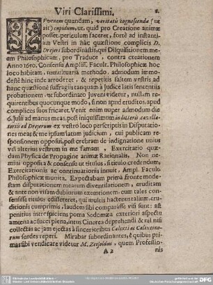 Viri Clarissimi.