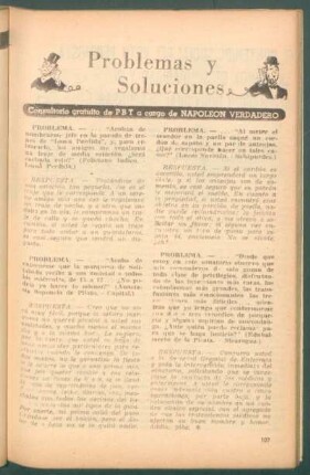 Problemas y soluciones