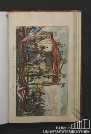 Napoleon & Alexander on the raft.