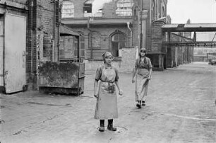 Berlin. Mitarbeiterinnen des Zentralvieh- und Schlachthofes