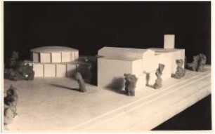 Philharmonie, Berlin-Wilmersdorf: Modell Städteb.