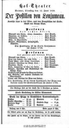 Der Postillon von Lonjumeau