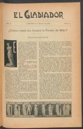 ¿Cómo tenía los brazos la Venus de Milo? - en busca de ellos