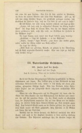III. Vaterländische Geschichten