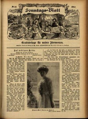 Ausgabe vom Sonntag, den 17. November 1912.