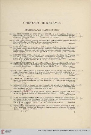 Chinesische Keramik (Nr. 1-1103)