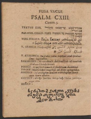 Fusa Vacui. Psalm. CXIII. Comm. 3.