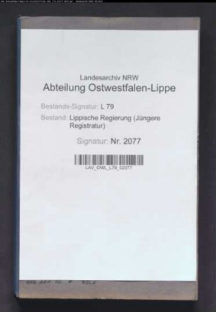 Gerichtsdiener beim Amtsgericht Lage
