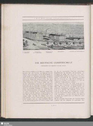 Die Deutsche Gerberschule