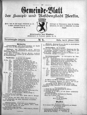 1908,7: No. 7, 16. Februar 1908