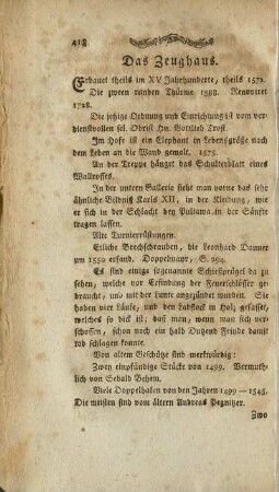 Das Zeughaus