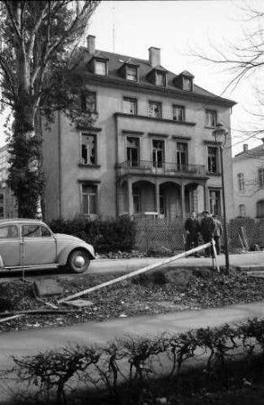 Freiburg: Haus Bismarckallee, vor dem Abriss
