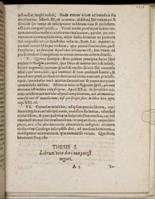 Thesis I. - Thes. II.