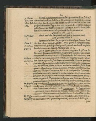 Quaestio XIV. An ab extincto Purgatorio refrigescat in nobis honorum operum studium?