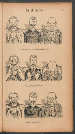 En el teatro - [Cómic]