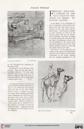 56: Fernand Maillaud : a painter of the old french province of Berry