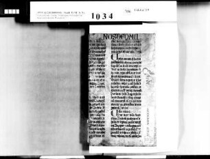 Abrechnungenmit den Provisoren der Elenden (nosocomii) und Rentenbuch
