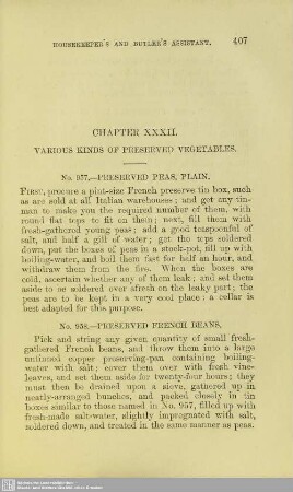 Chapter XXXII. Various kinds of preserved Vegetables