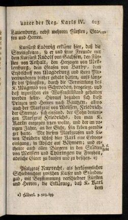 623-633, Pfalzgraf Ruprecht, als herkömmlicher Schiedsrichtier zwischen Kaiser und Städten gab, ....