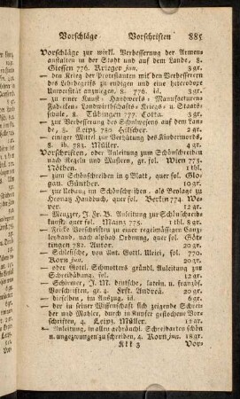 885-891, Vorschläge - Vulteji