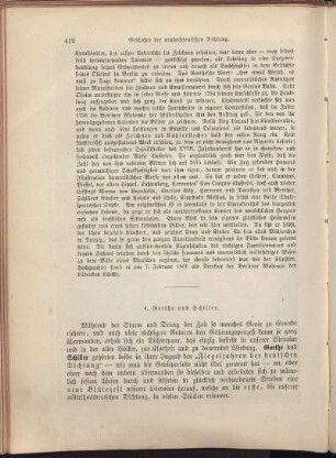 4. Goethe und Schiller.