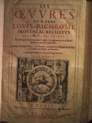 Les oeuvres, 1
