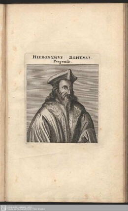 Hieronymus Bohemus, Pragensis