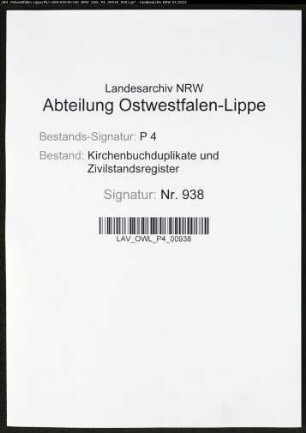 Kirchenbuchduplikat der katholischen Gemeinde Wattenscheid, Stadt (GHT 1867-1874). (Gemeinde: Katholischen Gemeinde)