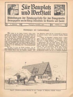 Kleinhäuser mit Landwirtschaft