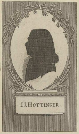 Bildnis des J. J. Hottinger