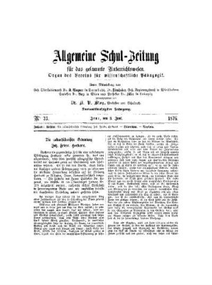 Die culturhistorische Bedeutung Joh. Friedr. Herbart's
