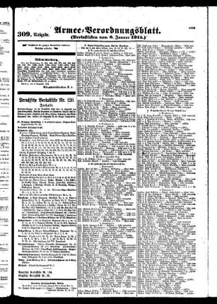 309.Ausgabe. Freitag, 8. Januar 1915