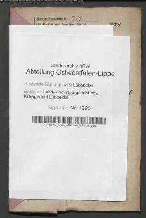 Erblasser: Schwanke, Bernhard: