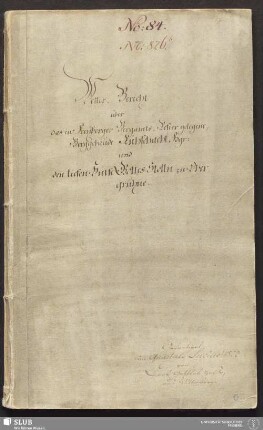 Wetter-Bericht über das, in Freyberger Bergamts-Refier gelegene, Berggebäude Kühschacht Fdgr: und den tiefen Hülfe Gottes Stolln zu Obergrühne - 17.6734 4.