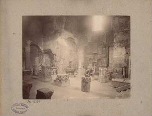 Musée de Cluny (heute: Musée national du Moyen Âge), Paris: Thermen des Julius Caesar