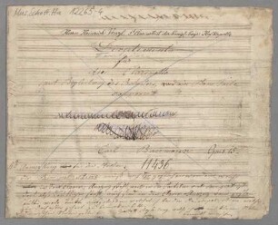 Fantasie, cl, orch, Es-Dur, op. 15 - BSB Mus.Schott.Ha 12265-4