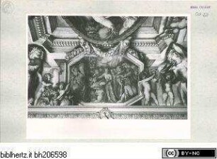 Szenen aus der Vita des heiligen Filippo Neri, Ein Exorzismus des heiligen Filippo Neri
