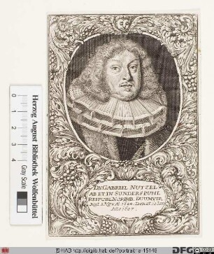 Bildnis Gabriel Nützel (von Sündersbühl) (III)